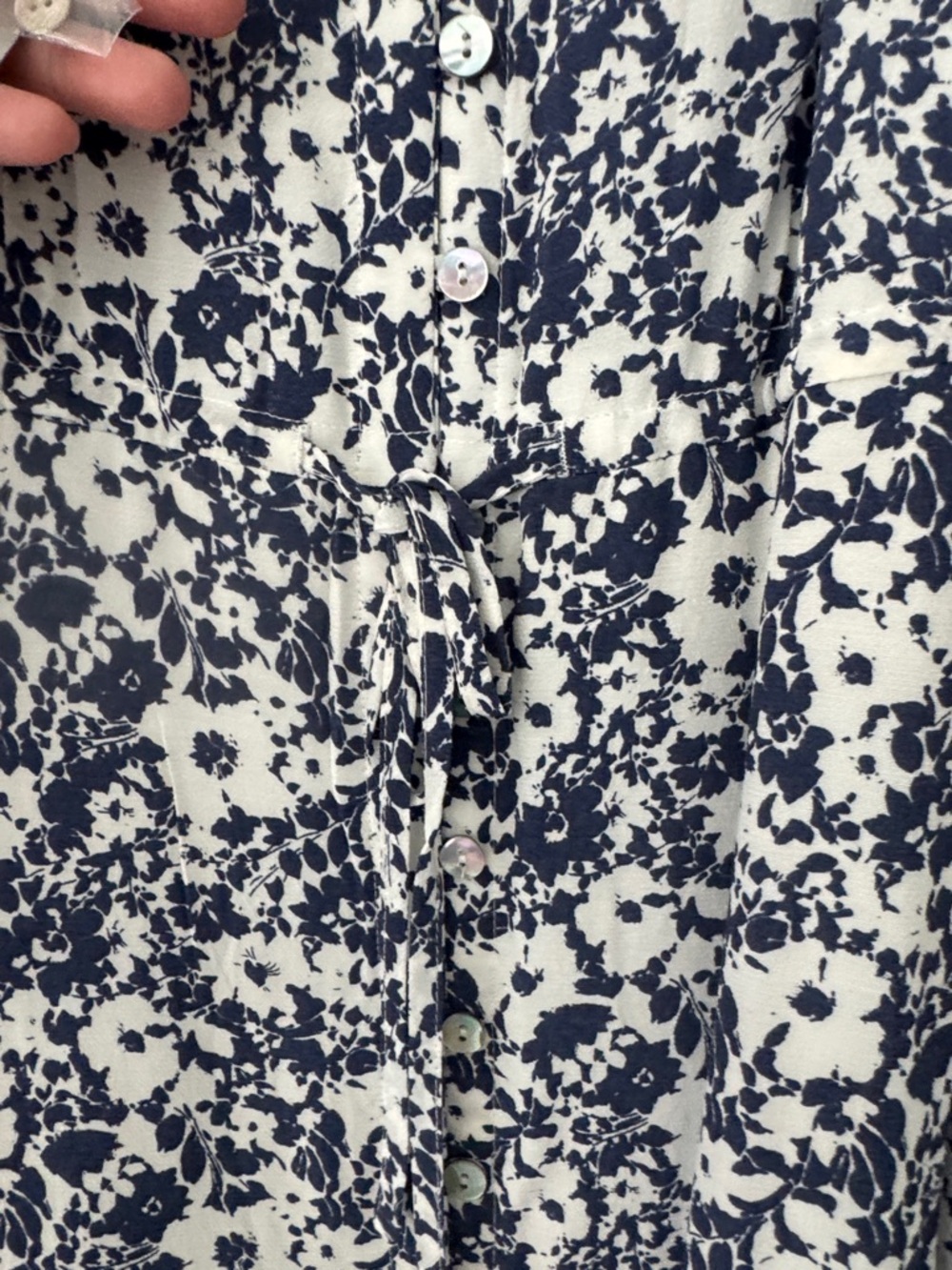 Rails Blue & White Floral Mini Sundress - Picture 8 of 10